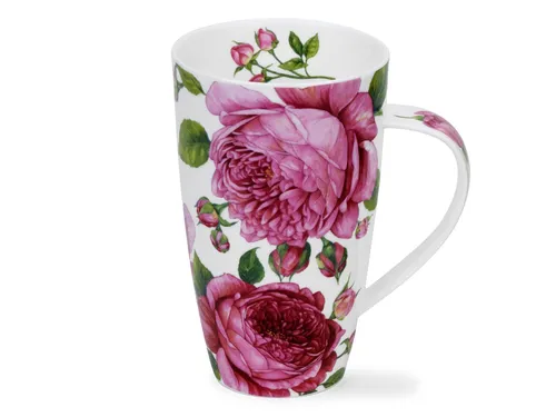 formano Tasse Dunoon Henley - Spülmaschinengeeignet - Thermobehälter mit buntem Blumenmotiv, 15 cm hoch und praktisch für den täglichen Gebrauch.