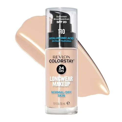 Revlon ColorStay Makeup Foundation für normale bis trockene Haut SPF15#110 Ivory 30ml