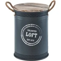 Kobolo Wäschekorb LOFT ANTHRAZIT M 34x47 cm – Stilvoller Wäschebehälter - Der Wäschekorb Loft kombiniert funktionales Design mit urbanem Charme. Ideal zur Wäscheaufbewahrung oder als Sitzgelegenheit, passt er perfekt in jedes Zuhause.