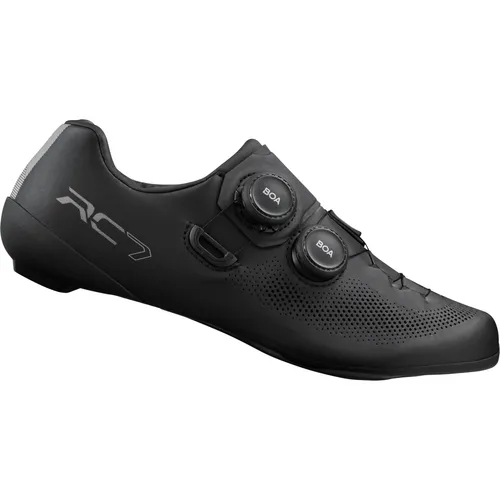 Shimano SH-RC703 Rennrad Damen Schuhe 39 - Rennradschuhe für Damen mit innovativer Carbonsohle für optimale Kraftübertragung und Komfort auf langen Strecken.