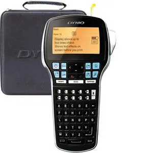 DYMO LabelManager 420P Set - Professionelles Beschriftungsgerät mit 4-zeiligem Display, ideal für effiziente Etikettenerstellung am PC oder Mac
