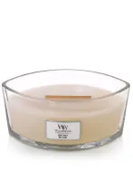 WoodWick White Honey Duftkerze 453,6 g - Accessoires: Beruhigender Duft von Honig und Holz, sorgt für ein gemütliches Ambiente mit knisterndem Sound.