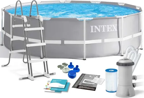 Intex Prism Frame Gartenpool 366 x 99 cm 4in1
