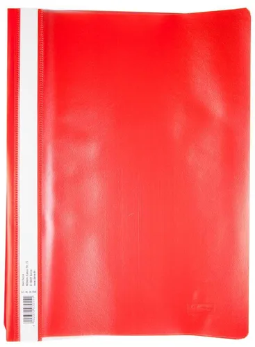 Schnellhefter DIN A4 / PP / extra stark / Farbe: rot 10