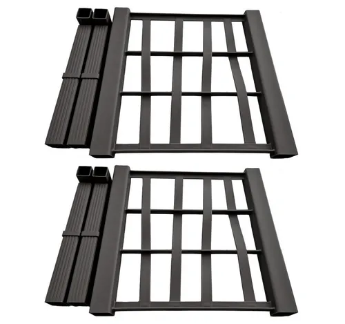 Bögen, Gitter, Laubengänge & Pergolen Schwarz von Kreher