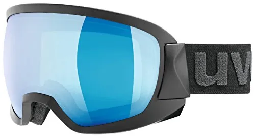 Uvex Contest FM Skibrille, Black Mat, One Size von uvex