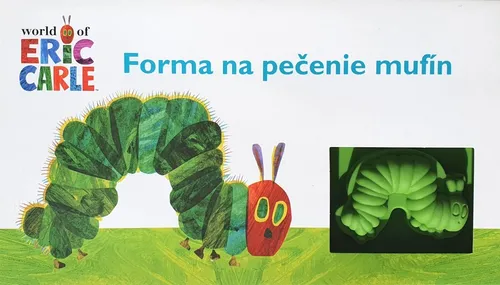 Produktbild Silikon Muffin Backform Raupe Nimmersatt ca. 27 x 18 cm 230°C bis -60°C