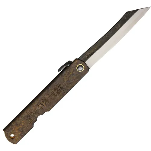 Higonokami Koriwa Brown Taschenmesser