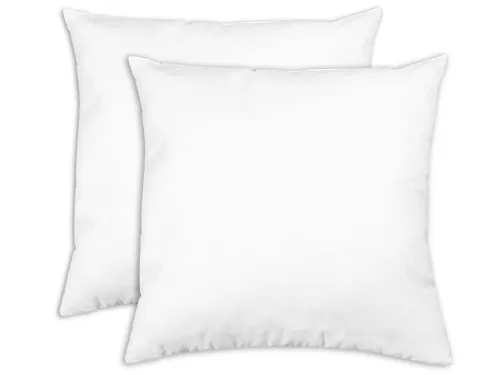 ZOLLNER Kopfkissen, Füllung: 100% Polyester, Seitenschläfer, Bauchschläfer, Rückenschläfer, Spar-Set, 40 x 40 cm, 100% Polyester, vom Hotelwäschespezialisten