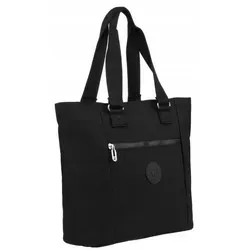 Peterson Damen-Shopper aus Nylon – Schwarz