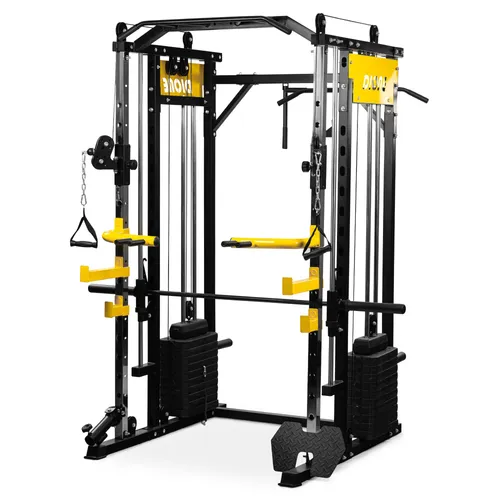 Dione S4 Smith-Machine mit Kabelkreuz und Squatrack