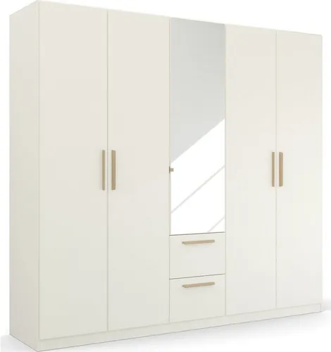 Drehtürenschrank Quadra Spin in weiß von Rauch