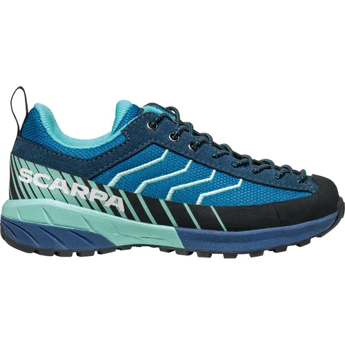 Scarpa Kinder Mescalito Fresh Schuhe (Größe 30, blau) - Wanderschuhe für Kinder, besonders atmungsaktiv und ideal für Outdoor-Abenteuer von Wandern bis Spielplatz.