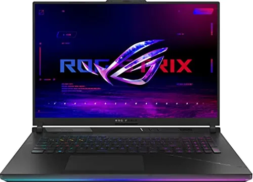 ASUS ROG Strix Scar 18 G834JZ-N6027W - 18 Zoll Gaming Notebook - Laptops mit 240Hz Display, leistungsstarkem i9-13980HX und RTX 4080 für ultimatives Gaming-Erlebnis.