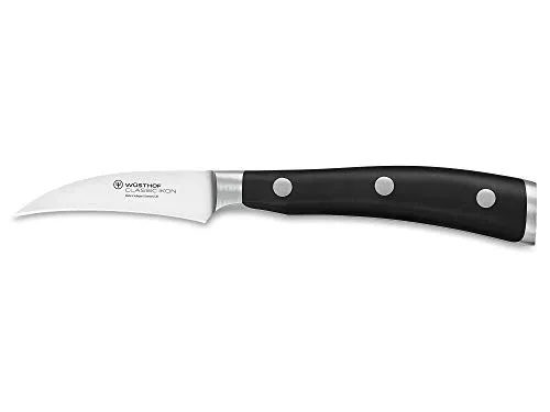 Wüsthof Classic Ikon Tourniermesser 7 cm - Küchenmesser, ideal zum präzisen Schneiden von Obst und Gemüse, mit ergonomischem Griff und hochwertiger geschmiedeter Klinge für perfekte Schärfe.