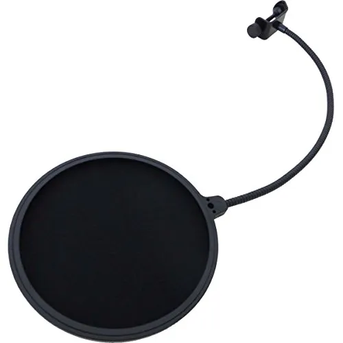 keepdrum EMH019 Popschutz doppelter Nylonschirm 16,5cm Popfilter Popkiller