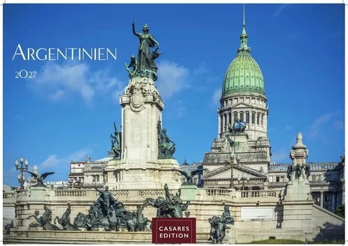 Argentinien Kalender 2027 - Wandkalender Fotokalender Südamerika 24x35cm -...