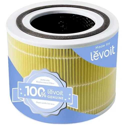 LEVOIT Core 300 und Core 300S Ersatzfilter - Luftreiniger Ersatzfilter mit H13 HEPA-Filter, entfernt 99,97% der Partikel und bekämpft effektiv Haustier- und Kochgerüche. Ideal für Allergiker und Tierbesitzer.