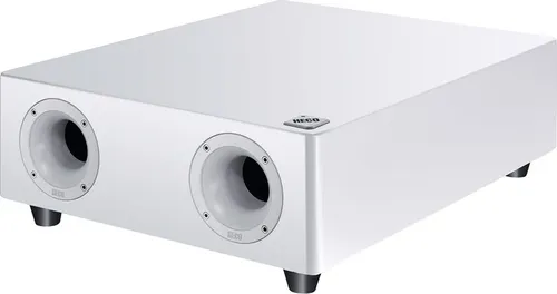 Heco Ambient 88F Weiß seidenmatt Flach-Subwoofer in weiß von HECO