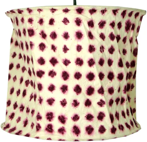 Runde Papier Hängelampe, Lokta Papierlampenschirm Annapurna, handgeschöpftes