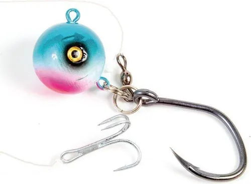 Fladen Deadbait Halibut Rig 300g Blue/White/Pink