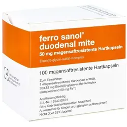 Ferro Sanol Duodenal Mite 50mg