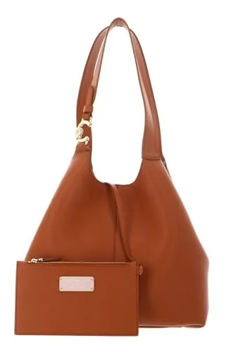 Coccinelle C-Easy Beuteltasche Damen - Elegante Beuteltasche aus genarbtem Rindsleder, bietet stilvollen Komfort und genügend Platz für Ihre Essentials.