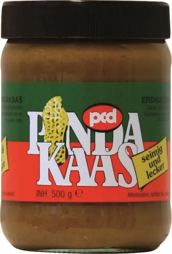Produktbild [ 500g ] pcd PINDAKAAS Erdnusspaste / Erdnussbutter / Peanut Butter