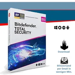 Bitdefender Total Security 2024/2025 von BitDefender