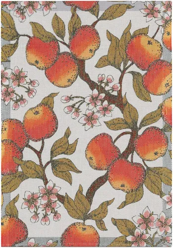 Ekelund Küchenhandtuch Agnes  35x50 cm Baumwolle in orange von Ekelund