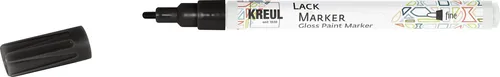 KREUL Lackmarker fine Hobby Line schwarz
