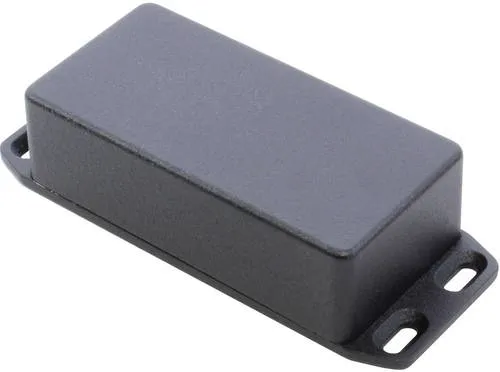Hammond Electronics 1590G2FLBK Universal-Gehäuse 100 x 50 x 31 Aluminium Druckguss Schwarz 1St.