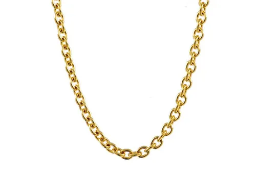 HOPLO Goldkette Goldkette Ankerkette Länge 45cm - Breite 1,3mm - 585-14 Karat Gold, Made in Germany