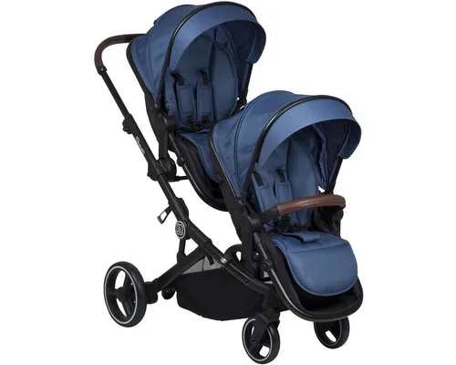 BabyGo Geschwisterwagen Twinner Blue von BabyGo