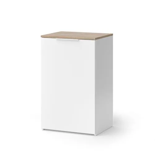 Vicco Highboard Wido, Weiß/Sonoma, 50 x 80 cm von Vicco