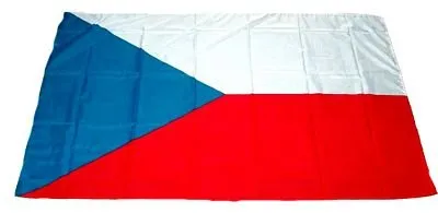 FahnenMax Fahne/Stockflagge Tschechien 30 x 45 cm Flagge