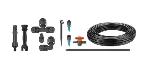 Gardena Micro-Drip-System Tropfbewässerung Set für Gemüse- und Blumenbeet (60 m) - Sofort einsatzbereit, wassersparend und flexibel erweiterbar