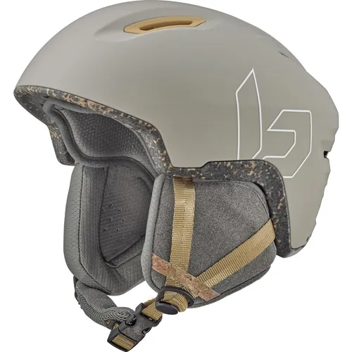 BOLLÉ Herren Helm Eco Atmos - Skihelm mit nachhaltigem Ansatz, hergestellt aus recycelten Materialien und mit aktivem Belüftungssystem für optimalen Tragekomfort und Luftzirkulation.