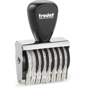 Trodat Classic 1538 Ziffernstempel 8-stellig