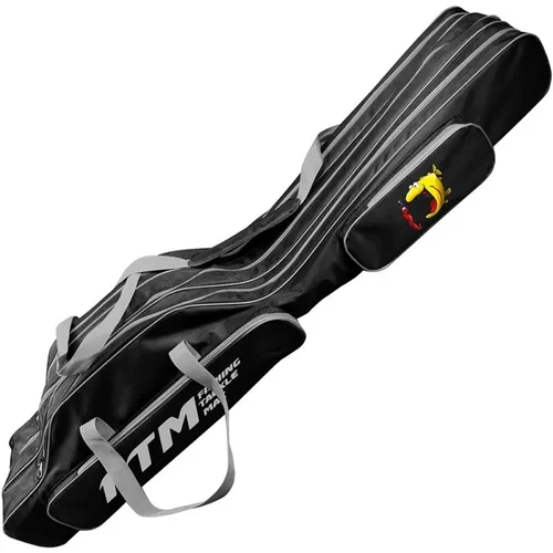 FTM Futteral Allround 1,50m - Robuste Rutentasche für Angler - Rutenfutteral mit 150 cm Länge, ideal für den sicheren Transport Ihrer Angelruten, perfekt für Angeltouren und Outdoor-Aktivitäten.