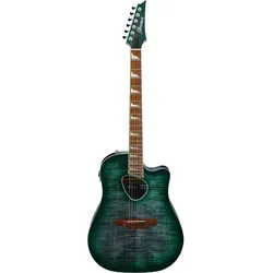 Ibanez ALT30FM-EDB Emerald Doom Burst - Altstar-Serie E-Gitarre mit geflammter Ahorn-Decke, Walnussgriffbrett und Ibanez Undersaddle-Pickup für erstklassigen Klang und Spielkomfort.