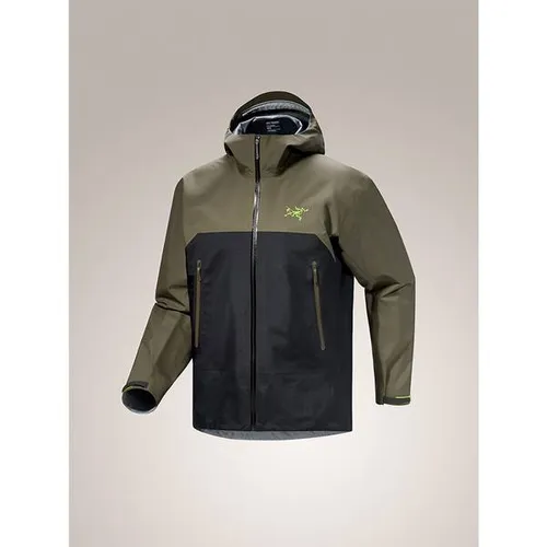 Arcteryx Herren Beta Jacke (Größe S, oliv) - Wetterfeste Hardshelljacke für Herren, die Beta Jacke von Arc'teryx bietet optimalen Schutz und hohen Tragekomfort, ideal für Outdoor-Aktivitäten in anspruchsvollem Gelände.