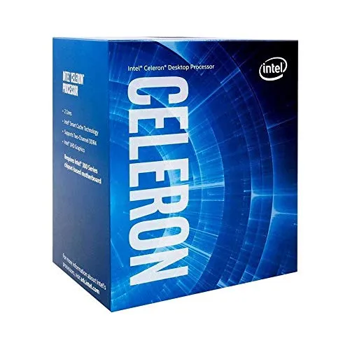 Intel Celeron G-5900 Desktop-Prozessor, 2 Kerne, 3,4 GHz, LGA1200 (Intel® 400-Serie-Chipsatz), 58 W, Modellnummer: BX80701G5900