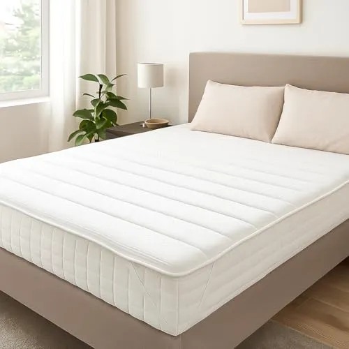 DREAMSTAR Topper 160x200cm mit Schaumkern - Matratzenauflagen, atmungsaktiver und hypoallergener Matratzentopper für ergonomischen Liegekomfort und bessere Durchblutung, ideal für alle Schlaftypen.