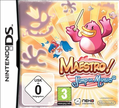 Maestro! Jump in Music - Das mitreißende Musikspiel - Spannendes Musikspiel, das Rhythmus und Geschicklichkeit kombiniert und für stundenlangen Spielspaß sorgt.