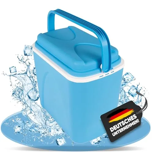 Kühlbox Coolbox Thermobox 24L - Perfekt für Camping und Picknick - Kühltaschen & -boxen mit 24L Volumen, leicht und ideal für Outdoor-Abenteuer, ermöglicht passive Kühlung mit Kühlakkus.