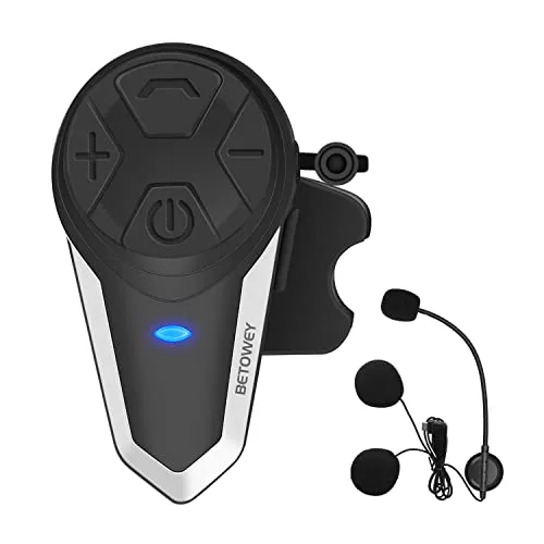 BETOWEY BT-S3 Fortgeschrittenes Motorrad Bluetooth V5.0 Intercom-System
