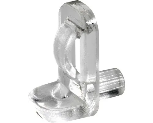 Produktbild Glasbodenträger 5 mm Kunststoff – 8 Stück