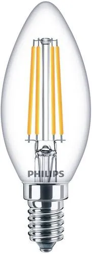Philips LED 76221600 LED EEK E (A - G) E14 6.5W = 60W Kaltweiß (Ø x L) 3.5cm x 9.7cm 1St.