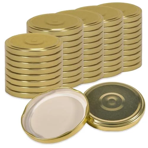 Oputec 50 x Schraubdeckel 82 mm Twist-Off von Oputec